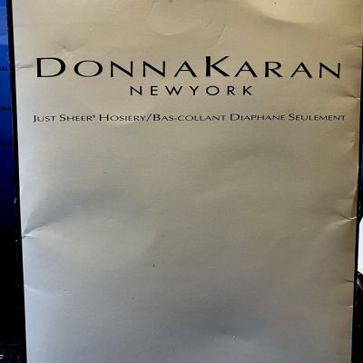 Donna Karan New York Just Sheer Hosiery Pantyhose Beige Small Style 224 New