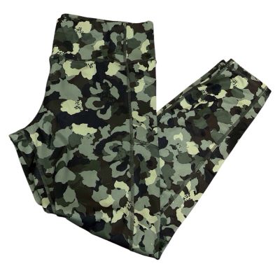 AVIA Women's Size XXL (20) Green Camo Activewear Leggings with Pockets