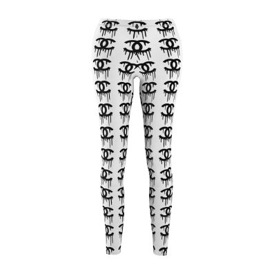 Trendy Print Women's Leggings, Fashionable Active Wear, Comfortable Casual