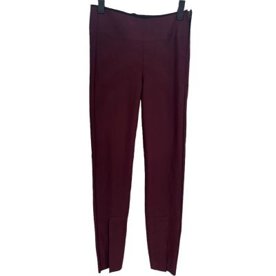 Athleta Women's Interstellar Ankle Leggings Size 2 Burgundy Activewear - AC