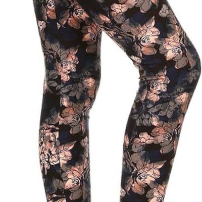 Leggings Depot High Waisted Camouflage & One Size Plus, Nymph's Whisper