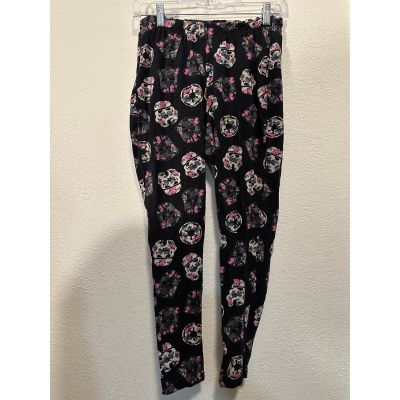 Star Wars Black Floral Legging Size 1