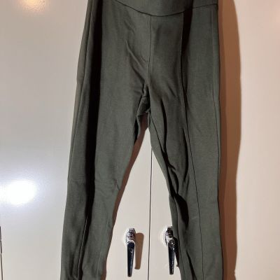 Style & Co New Women’s Evening Olive Ponte Table Leggings Size M/NEW WITH TAGS