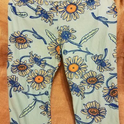 LuLaRoe Leggings Bright Sunflower. Tall and Curvy.