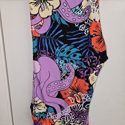 NEW Lularoe Disney OS leggings Villain The Little Mermaid Ursula