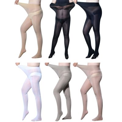 US Women Tights Stretchy Pantyhose Bunny Stockings Costume Underwear Glossy Trim