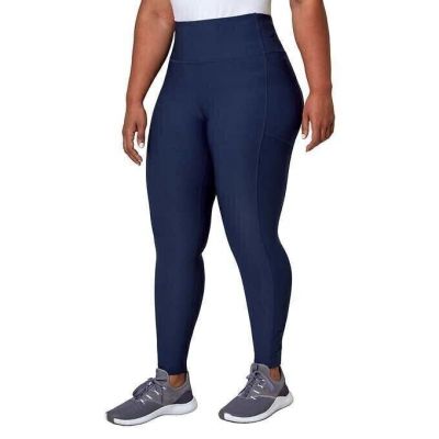 Mondetta Women's Plus Size 2X High Waist Moonlight Ocean Active Leggings NWT