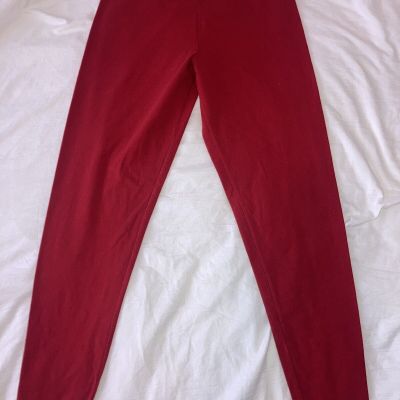 Vintage Victorias Secret Rhinestone Red Leggins Size Medium