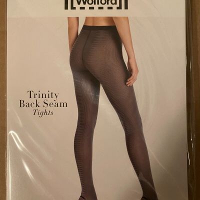 Wolford Trinity Back Seam Tights (Brand New)