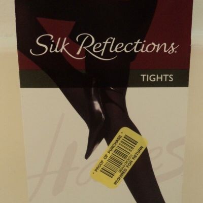 Hanes Silk Reflections ~ Silky Opaque Tights ~ Control Top ~ Size AB Rose 00N44