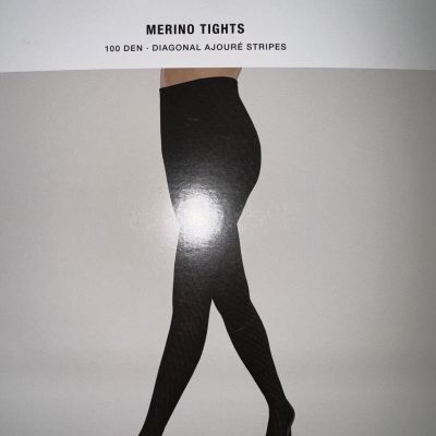 Wolford Merino Tights Color: Black  Size: Medium 11319 - 29