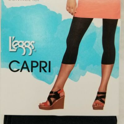 3 Pair - L'eggs Control Top Capri Tights - Size M - NEW