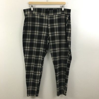 Torrid Women’s Cotton Plaid Full Length Signature Waist Premium Leggings Size 3