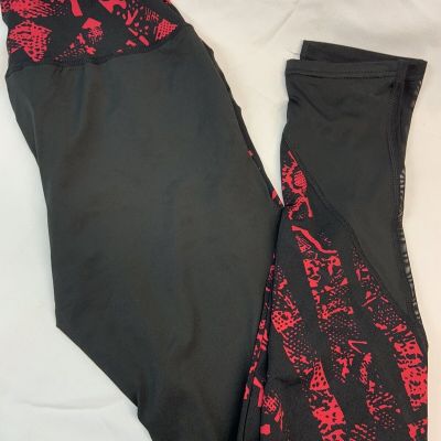 NWT FYK  Brand  NWT Fashion Sports Leggings Ladies,size L/XL ,red/black