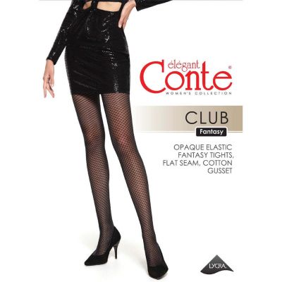 Conte Tights Club - Mesh imitation High-Quality Fantasy Women Pantyhose