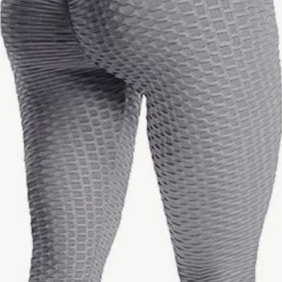 Workout Booty Butt Lift High Waist Bubble Textured Scrunch Butt Leggings