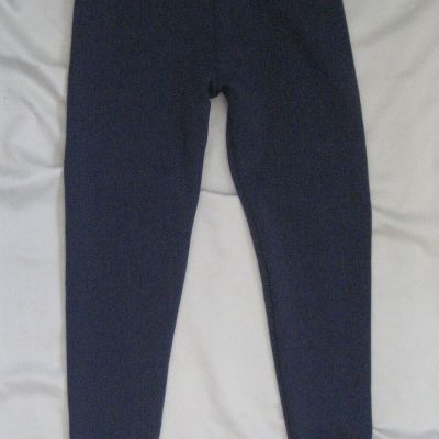 NEW Without Tags  Womens Fashion Navy  Lined  Leggings Pants - Smaller Siz