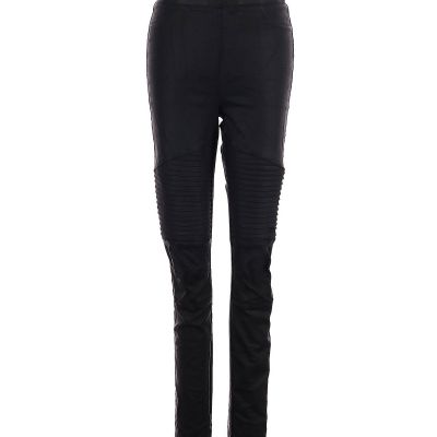 A. Peach Women Black Jeggings S