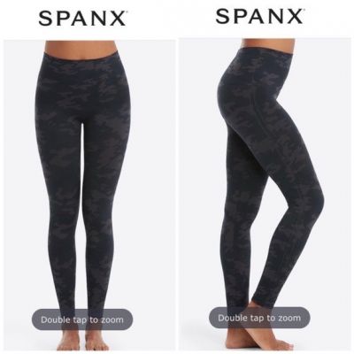 SPANX Seamless Camo Leggings M