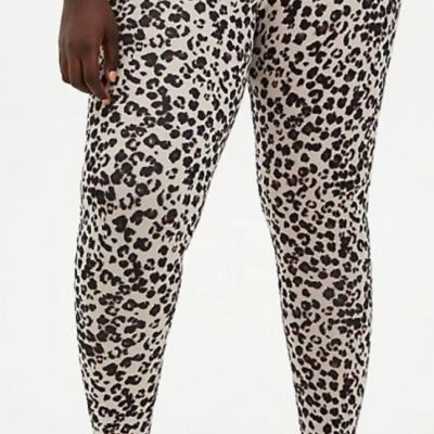 NWT Torrid 2 Plus Size 18-20 Large PREMIUM LEGGING - LEOPARD PRINT