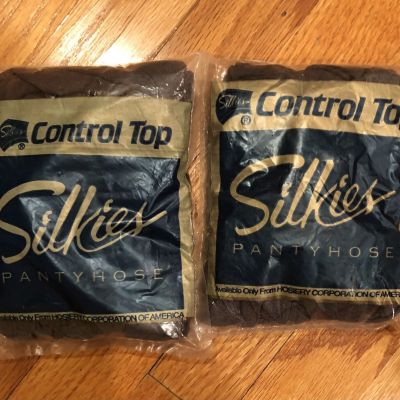 NEW CONTROL TOP SILKIES PANTYHOSE