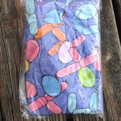 Lularoe Blue Birthday Balloon Animal Leggings TC Tall & Curvy Plus Size 12-22