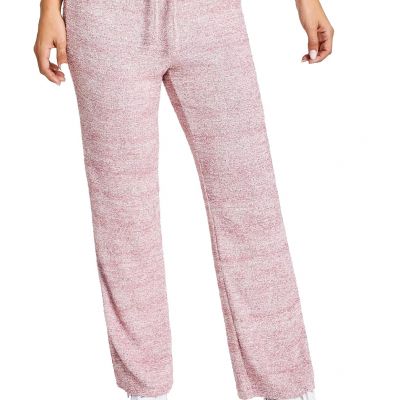 JENNI Women's Style Not Size Fuzzy Knit Pants sz S Small Withered Rose Lougewear