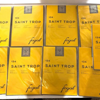 9 NEW Fogal Saint Trop 134 Pantyhose Light Sheer Toe to Waist Various Colors