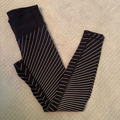 Lululemon striped leggings size 4