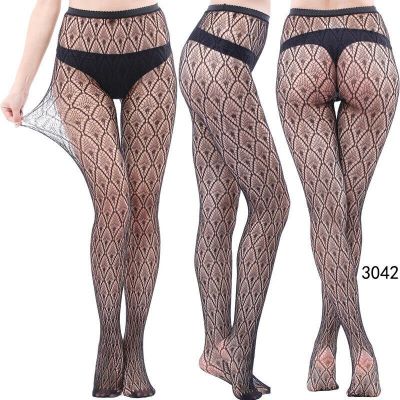 Gothic Lolita Victorian Peacock Feather Stocking Pantyhose OS