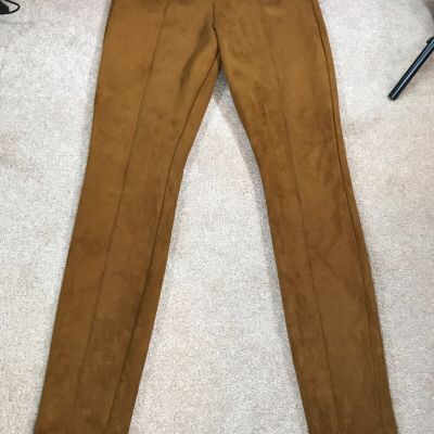 Old Navy,Women's,NWT Med,Tan velvet, stevie style, ponte leggings 