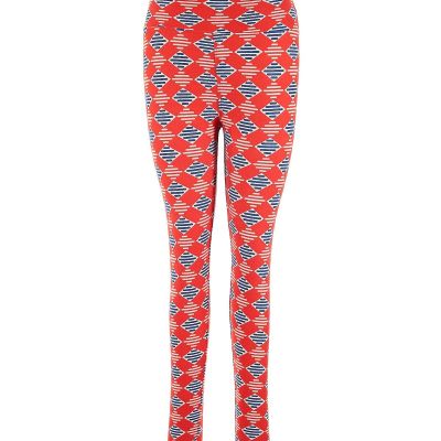 Lularoe Women Red Leggings One Size