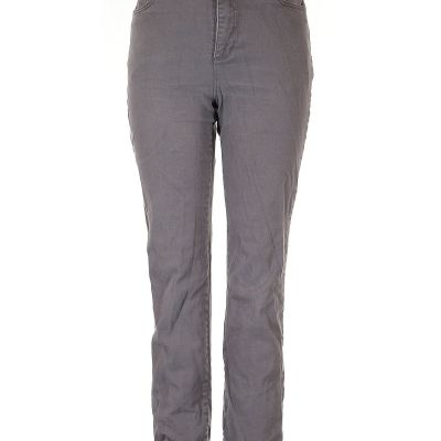 Gloria Vanderbilt Women Gray Jeggings 10