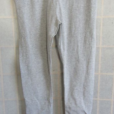 NIB Ambiance Heather Gray Cotton/Spandex Leggings Pants Women's Size M