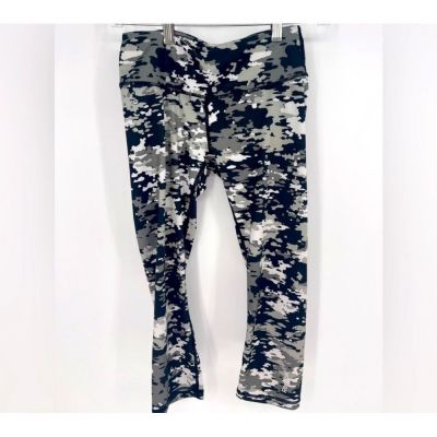 Stylish Camo Print Workout Leggings Athletic Yoga Pants Fitness Activewear