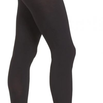 Commando A5711 Womens Black Eclipse Opaque 110 Denier Tights Size Medium