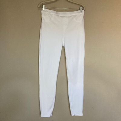 Spanx Jean-ish Ankle Leggings Size Large White Style #20018 Jeans Jeggings