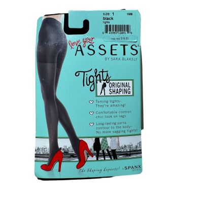 Assets by Spanx Original Shaping Tights Black Size 1 NWT