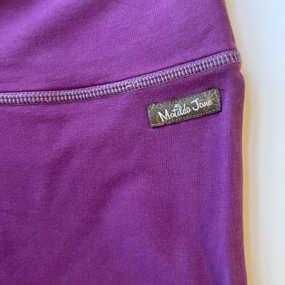 Matilda Jane Cropped French Terry Leggings Purple 1st Prize High Rise Women’s M