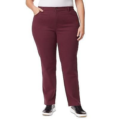 Gloria Vanderbilt Plus Size Amanda Jean, in Regular & Short - Huckleberry 2