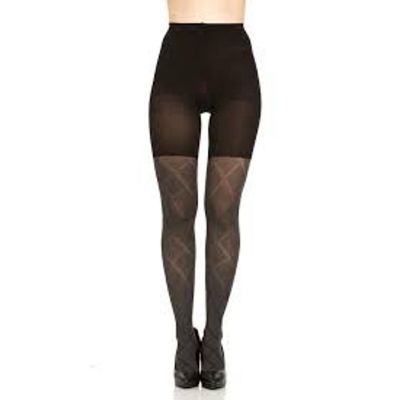 NWT Love Your Assets SPANX® Flipside Diamond Tights Size 4 (L-XL)  QUICK SHIP