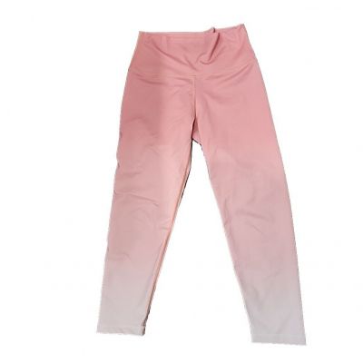 Aerie Leggings Crop Ombré Pink Mid-rise Chill Play Move Women's Small