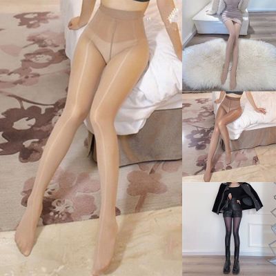 Stockings Pantyhose Tight Glossy Lady Oil Shiny Sexy Sheer Spring Thin