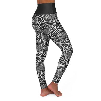 High Waisted Yoga Leggings – NeatBids Custom Design 4