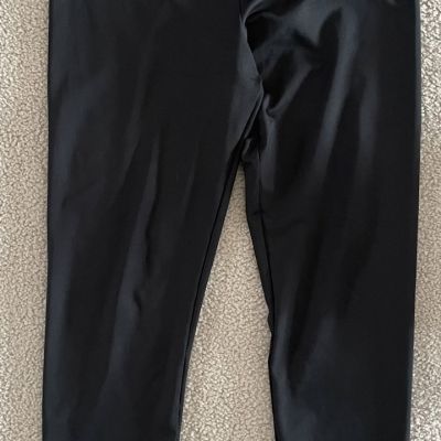 Express Black V-Front Crossover Leggings Size Medium