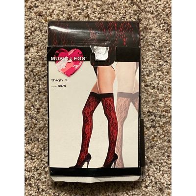 Hosiery Tights Thigh Hi Stockings Halloween Cosplay Goth 4474 Condition: NEW