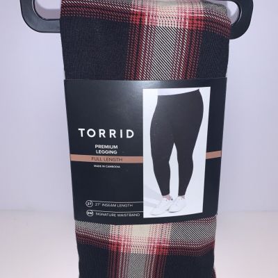 TORRID FULL LENGTH SIGNATURE WAIST PREMIUM LEGGINGS SIZE 4 (4X/ 26)