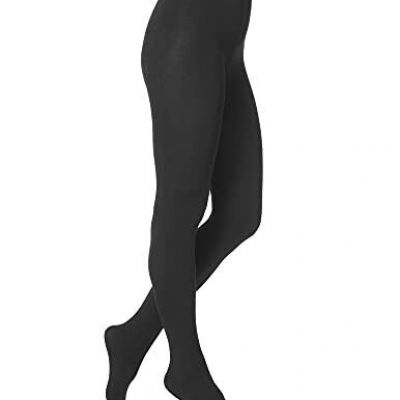 Women's Sweater Tights Small-Medium Brushed Black