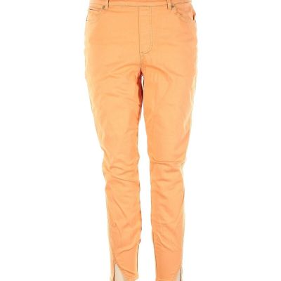 Tribal Women Orange Jeggings 12