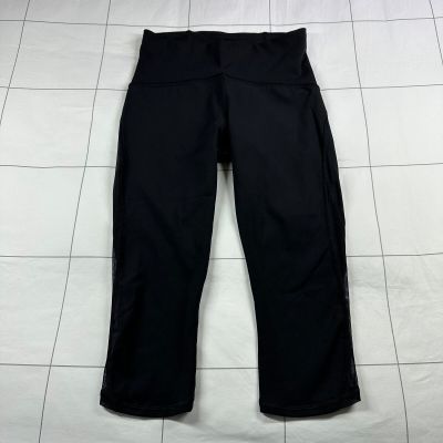 Lululemon Leggings Womens 6 Black Train Times Crop 17